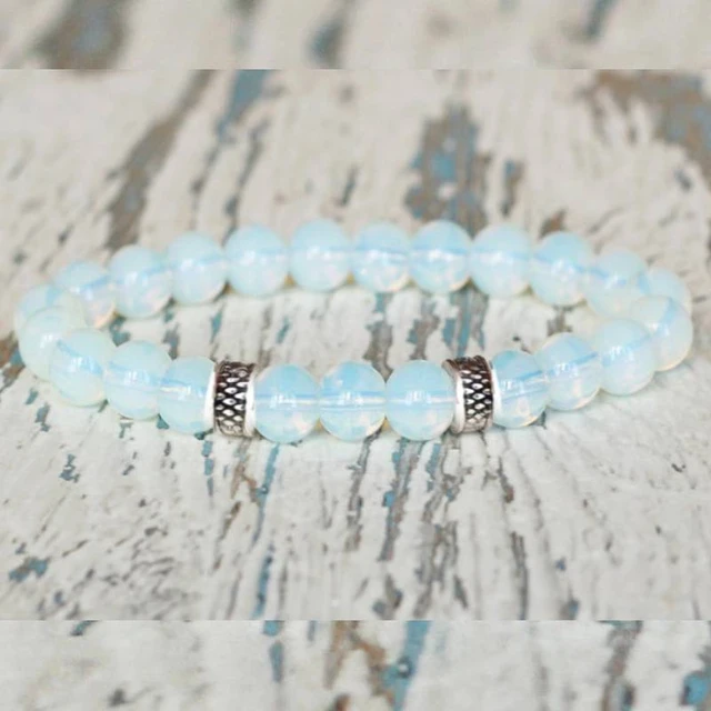 Rose Quartz Opalite Combination Bracelet 8mm - Remedywala - Remedywala