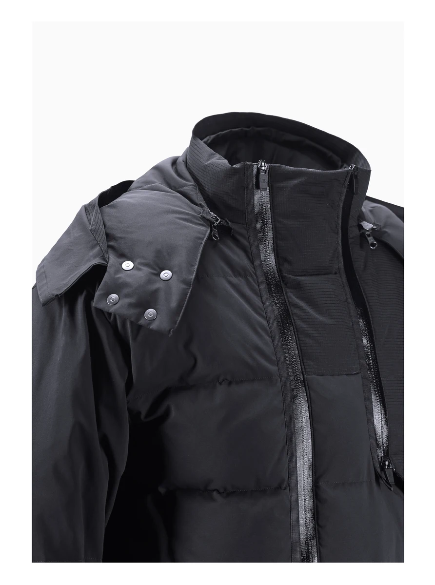 Reindee Lusion 21aw all weather multiform ski down jacket hidden chest molle detachable hood techwear outdoor