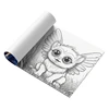 A Bold and Simple Decompression Creative Cute Fantasy Creature Coloring Book Featuring Cartoon Cute Creatures 5