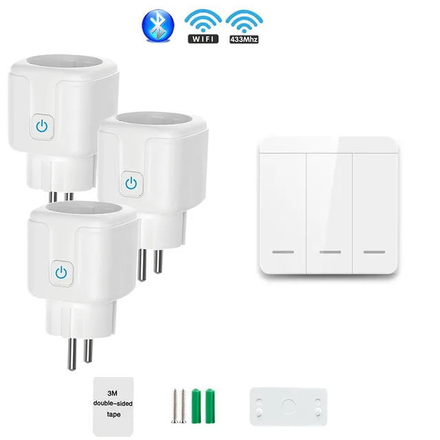 3 Plugs 1 Switch