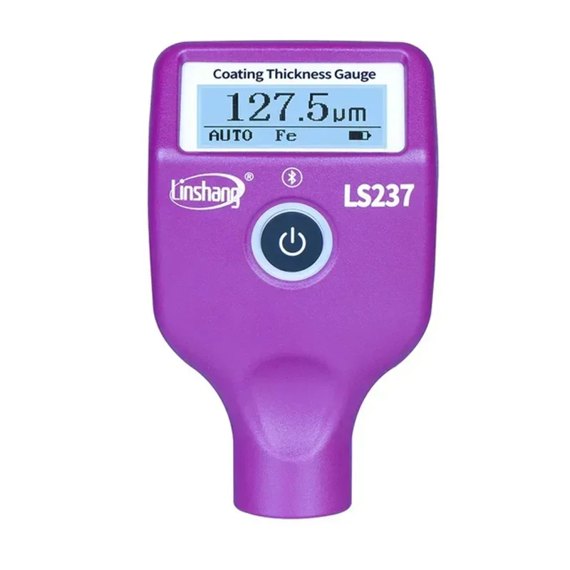 Car Paint Thickness Gauge TypeC Charge Checking Auto Coating Identify Ferrous Putty Three Color Rotatable Screen