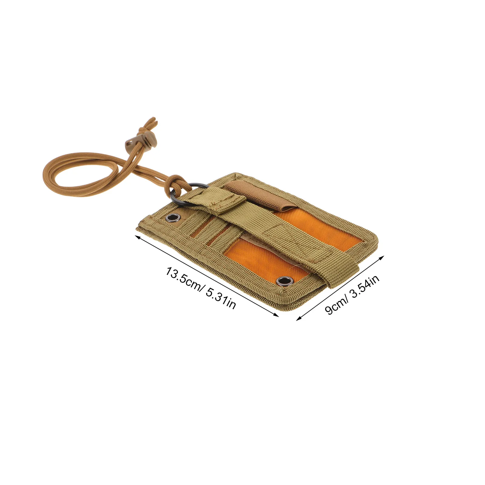 나일론 배지 홀더 빠른 탈부착 가능 디자인 조절 가능한 넥 스트랩 다중 수납 공간 ID 카드 정리함 안전하고 튼튼한 디자인