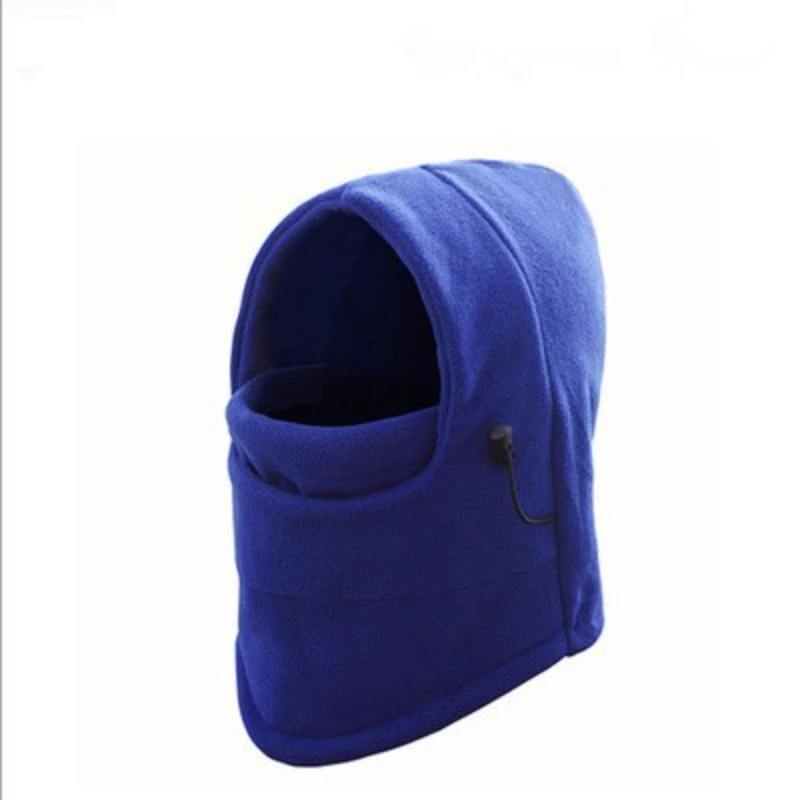 

Thermal Fleece Balaclava Men Hat Neck Warmer Hiking Scarf Hooded Windproof Warm Cap Winter Skull Bandana Beanies face Mask