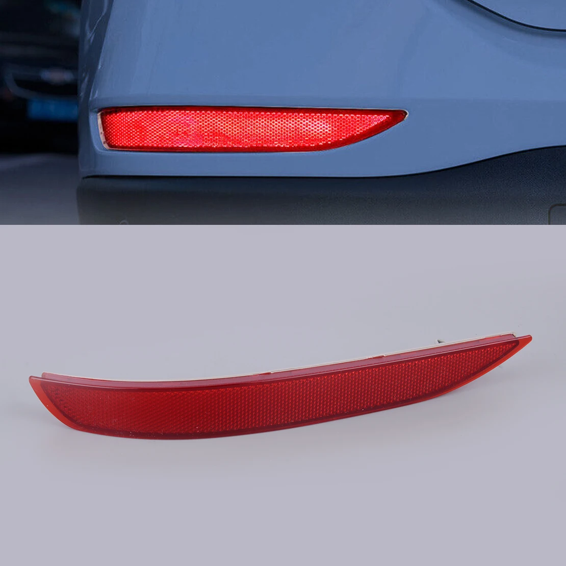 

84306358 Автомобильный задний бампер, левый отражатель, задний фонарь, красная линза, подходит для Chevrolet Equinox 2020 2019 2018