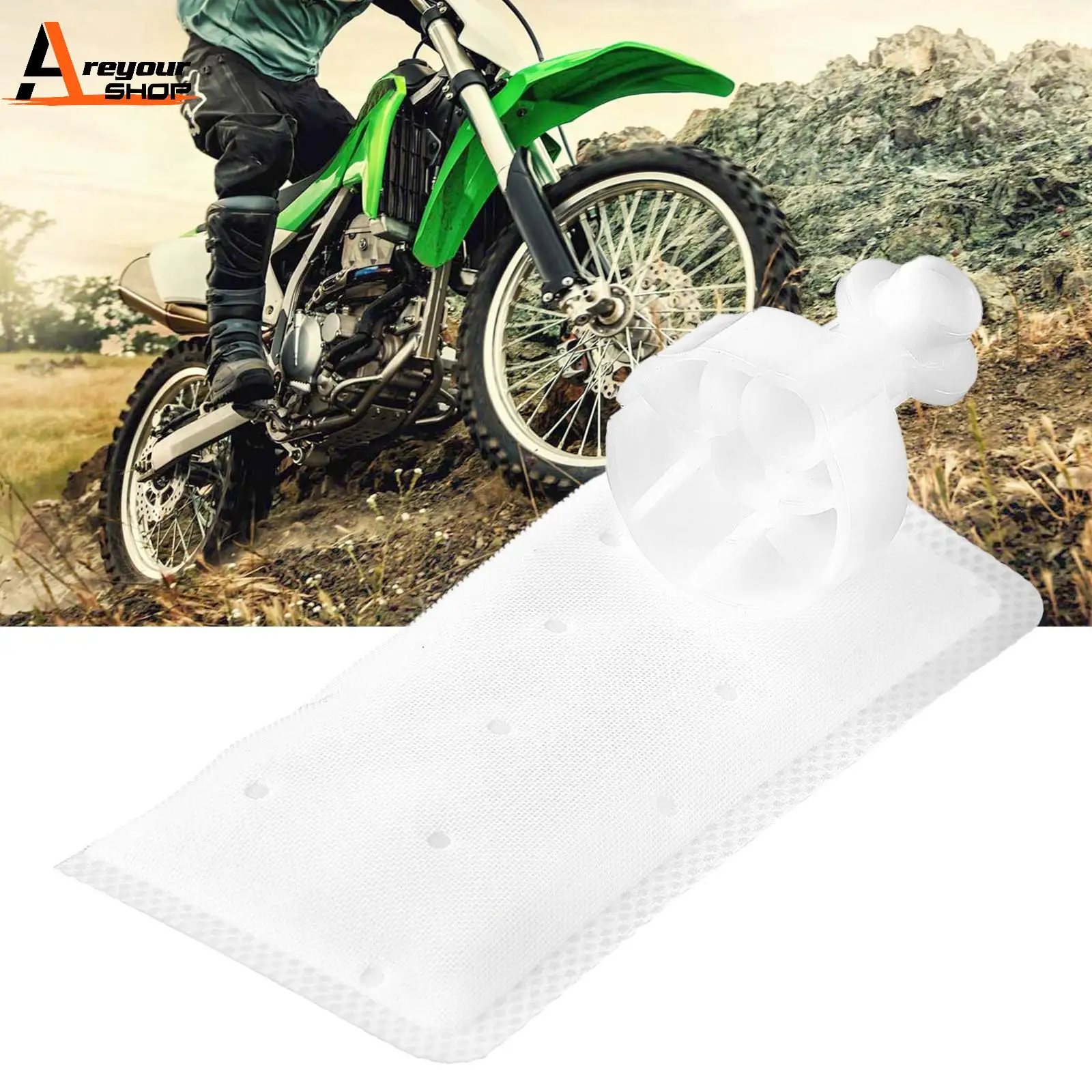 

Фильтр топливного насоса Areyourshop, фильтр для Kawasaki KLX125 KLX300R KLE650 15420-33рукоять 15420-33H01 99999-0535, запчасти для мотоциклов