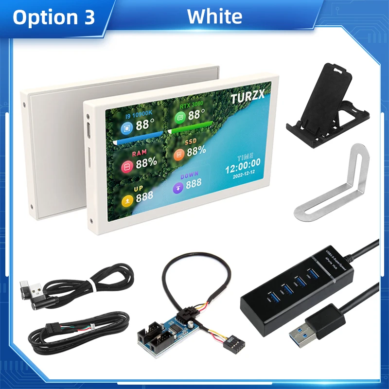 tipo C, CPU, GPU, RAM, HDD, 800x480,