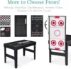 13-in-1 Combo Game Table Set for Home, Game Room, Friends & Family w/Ping Pong, Foosball, Basketball, Air Hockey, Archery 5