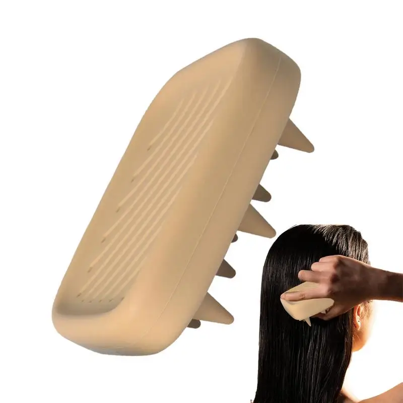 

Массажная щетка для шампуня 2 в 1, щетка для влажной и сухой шерсти, щетки для ванной, Мягкая Детская домашняя щетка для мужчин, женщин, детей