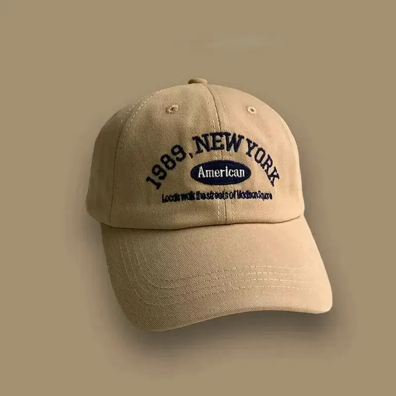 Spring Korean Retro Baseball Hat Women, Autumn and Winter, Wild Ins, Street Letter Embroidery Cap, Summer Couple Men Best Sellers In Accessories