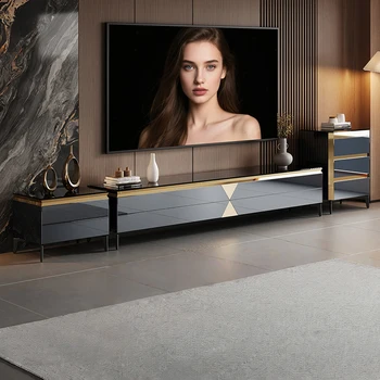 Modern Nordic Tv Brackets Vintage Premium Aesthetic Elegant Tv Stands Design Simple Szafka Pod Telewizor Living Room Furniture