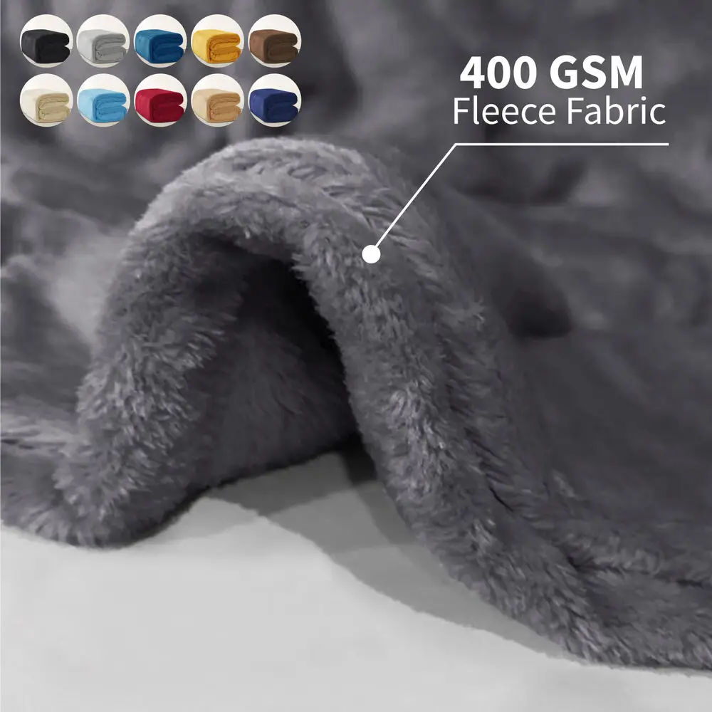 Soft Fleece Throw Blanket 1