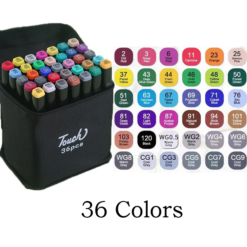 36 Colors