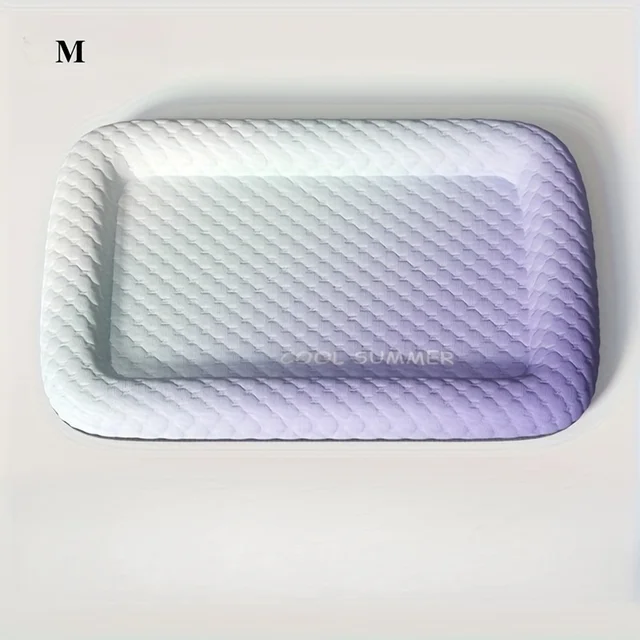 1pc Cool Pet Mat - Summer Cat and Dog Cooling Mat Washable Ice Self Cool Pad 3