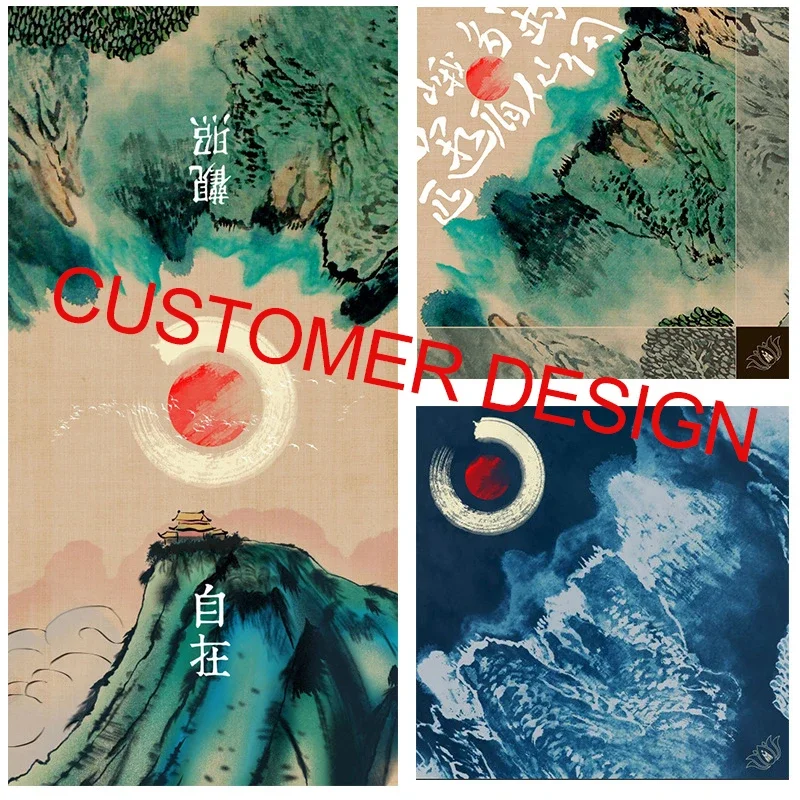 Рисунок 5 - Шелковый шарф с индивидуальным дизайном для женщин