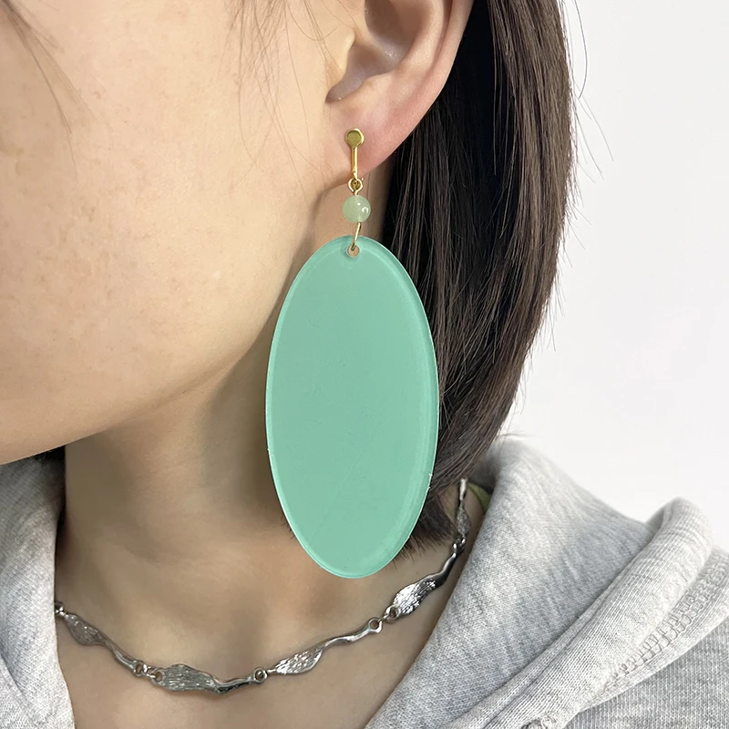 アニメダンダダンモモ綾瀬コスプレイヤリンググリーン Earstuds