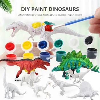 DIY Paintable Dinosaur Set 1