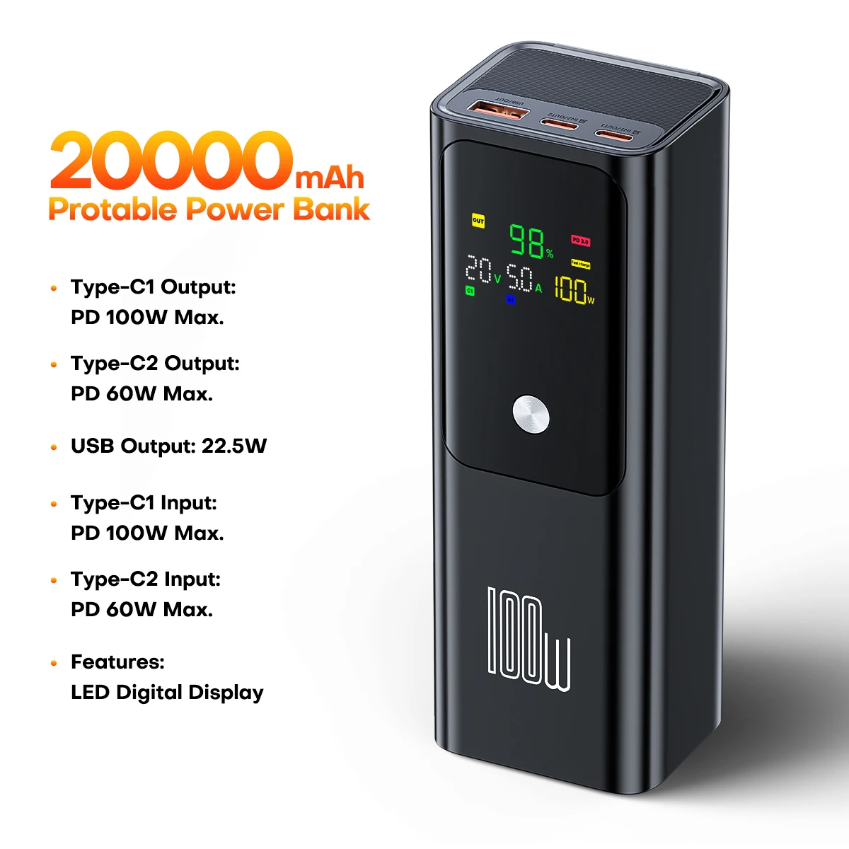 Black 100W