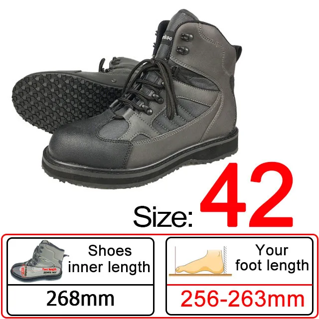 Size 42 Rubber Sole