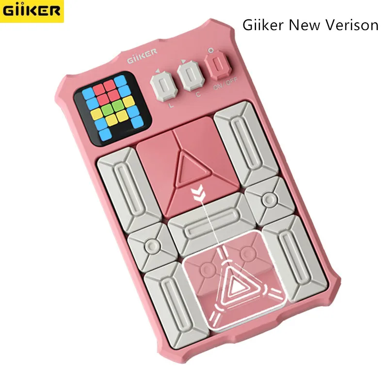 Smart Sensor Game Smart Finger Toys Giiker Super Slide Huarong Road Smart Sensor Game 500+ Levelled Brain Teaser Puzzles For Kids Gifts