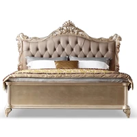 Armoires de lecture lits Double esthétique reine cadre de couchage lits chambre salon luxe Camas matrimoniales accessoires pour la maison 6