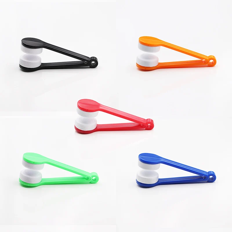 COLOUR_MAX 3pcs 안경 마이크로 화이버 클리너 브러쉬 와이퍼 안경 선글라스