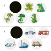 7cm Toilet  Color Changing Pee Stickers Baby Infant Potty Training Stickers Reusable Cartoon Potty TargetStickers 066B 1