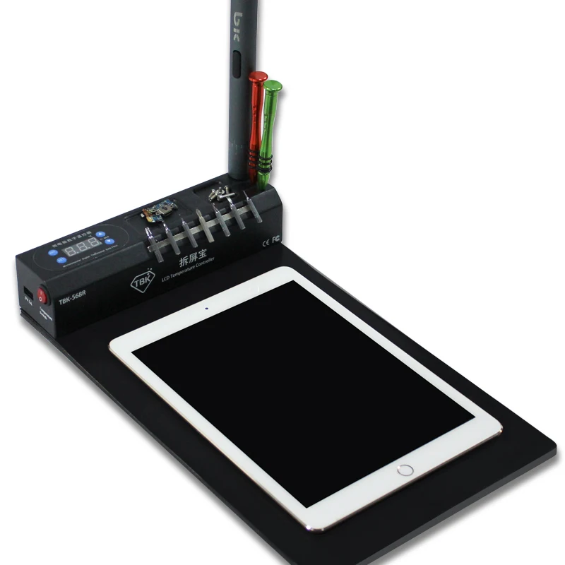 TBK-568R Lcd Touch Glass Separating Machine Heating Plate For IPhone Screen Separate Repair Tool For Ipad Pro 12.9 Lcd