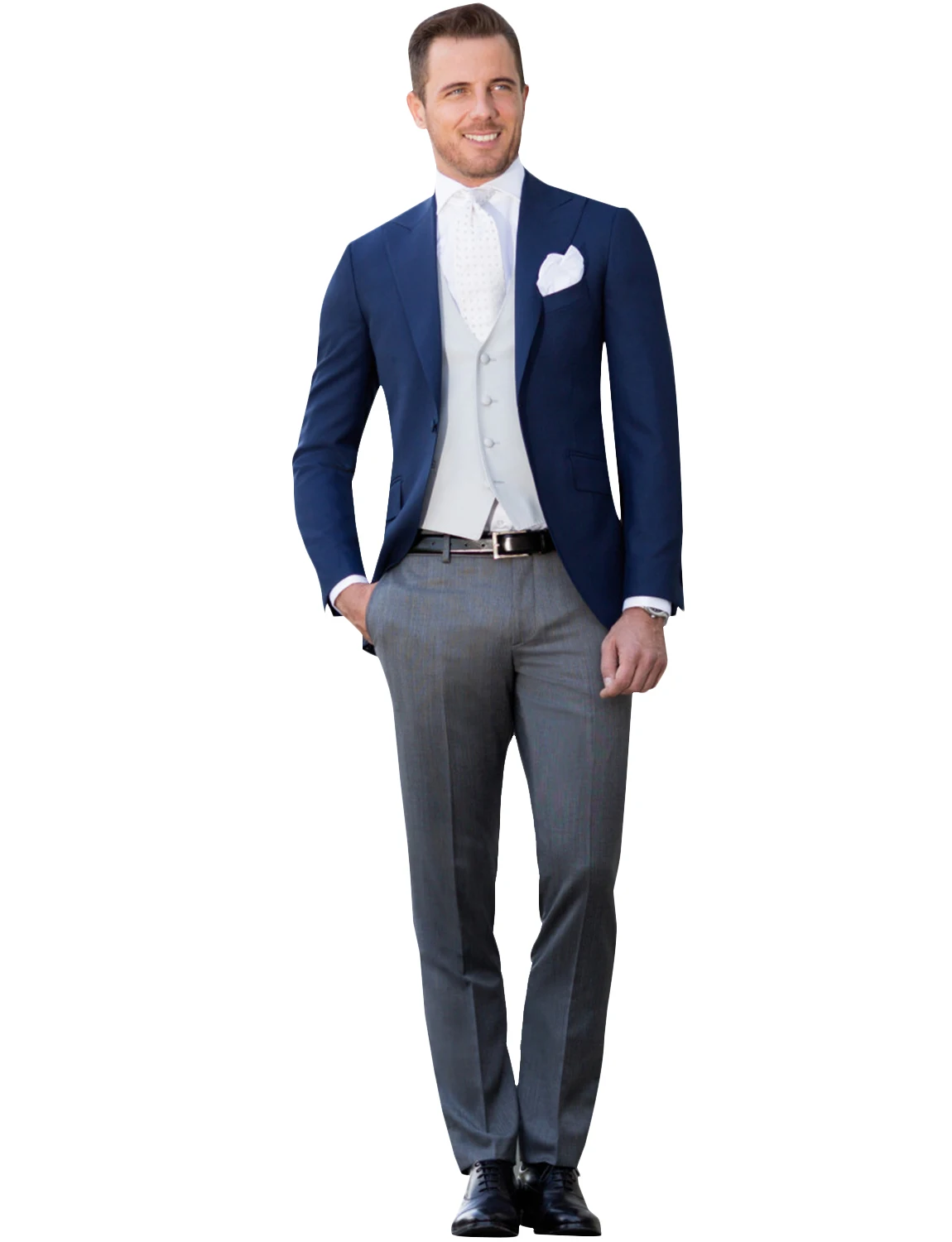 

Men's 3 Pieces Suit Dinner Wedding Tuxedo Suits Jacket Waistcoat and Trousers