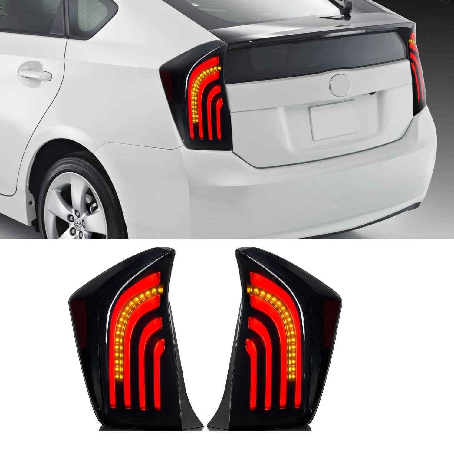 Rear Tail Lamps Lamp Fit for Prius 2010 2011 2012 2013 2014 2015 Rear ...