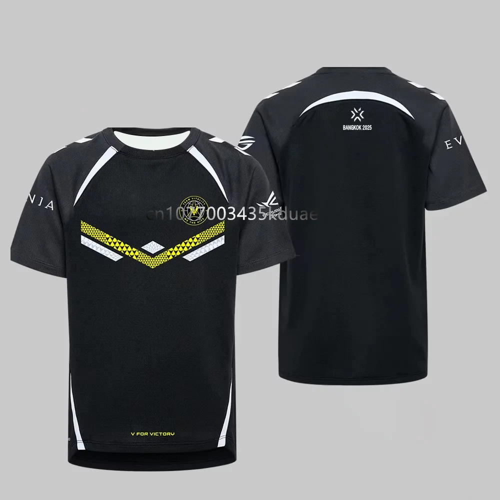 CS2 Esports Team Vitality New Jersey Major Training Uniform Gamer Fans T Shirts Street Oversized Tops Quick-drying Tops