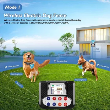Wireless Dog Fence Training Collar 2