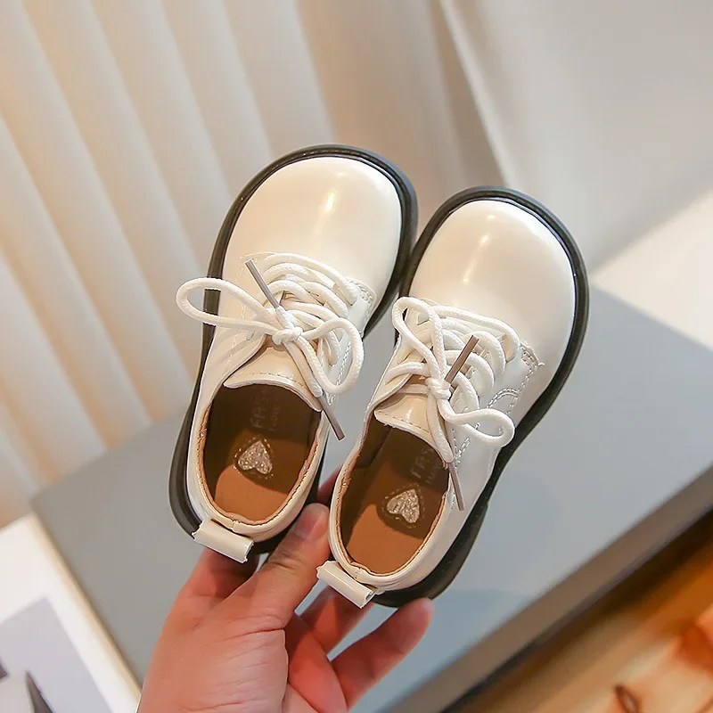Boys Casual Patent Leather High-quality Leisure Tooling Shoes Comfortable Inside Trend Fashion Evening Party Dress Shoes H08087