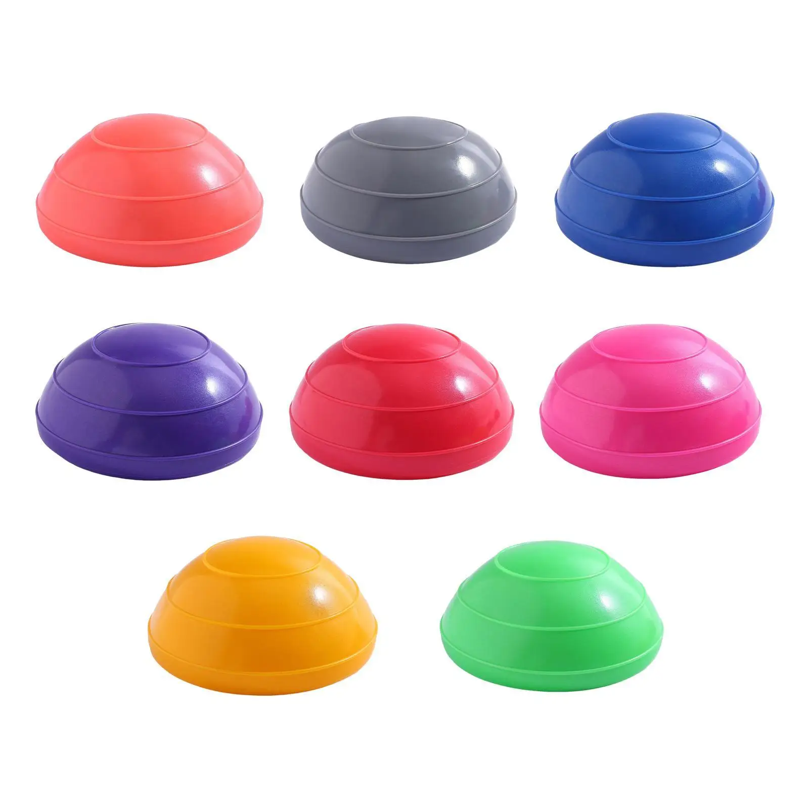 Balance Pod Nonslip Fitness Half Dome Squat Exercise Stepping Pad for Feet Coordination Sports Core Body Balancing Gymnastics
