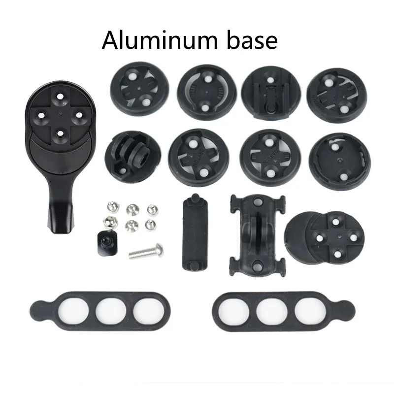 Supporto Manubrio Integrato Per Computer Garmin E GoPro – 143 Mm, Regolabile, In Alluminio E ABS