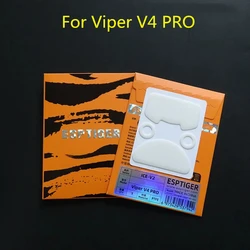 Premium Esports Tiger ICE V2 Mouse Skates - White PTFE Glides (Viper V4 Pro)