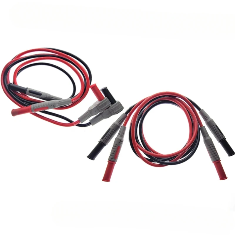 4mm 1000V 15A Banana Plug Test Line Injection Molded Straight/Right ...