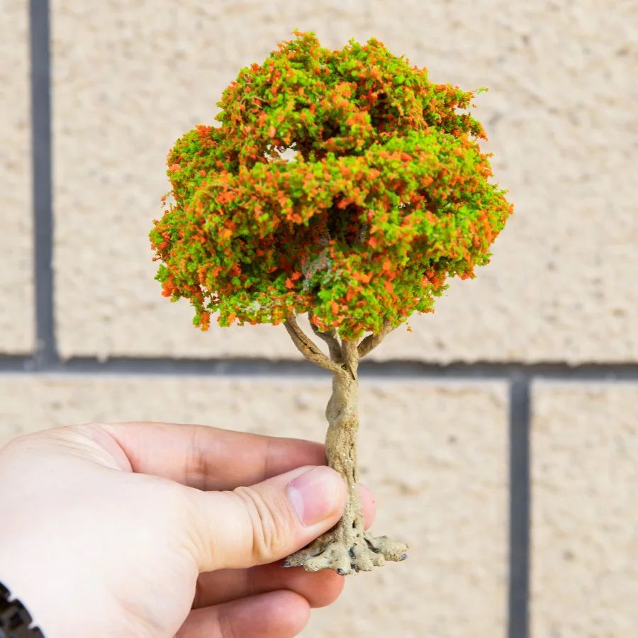 1Pcs Mini Simulation Wire Tree/Trunk Tree Model Height 10-15cm Plants Materials For Making Diy Sand Table Landscape Layout Kit 3