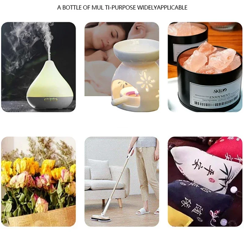 1/2Pcs 10ml Levender Essential Oil Natural Plant Making Diffuser Water-soluble Car Perfume Air Freshener Fragrance Essential Oil 4