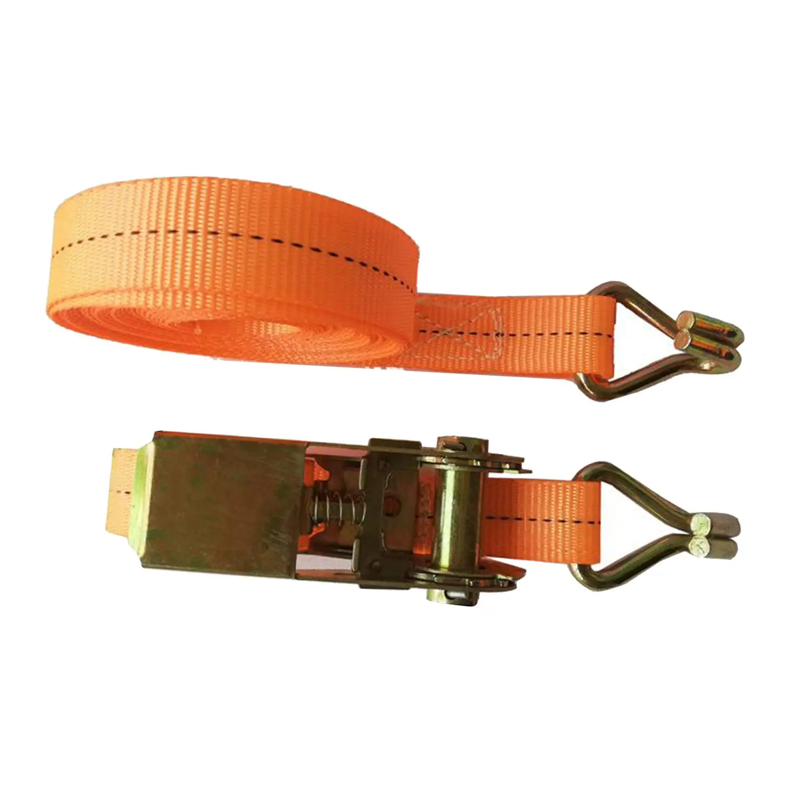 Heavy Duty Tie Down Cargo Strap Luggage Lashing Strong Ratchet Strap Belt