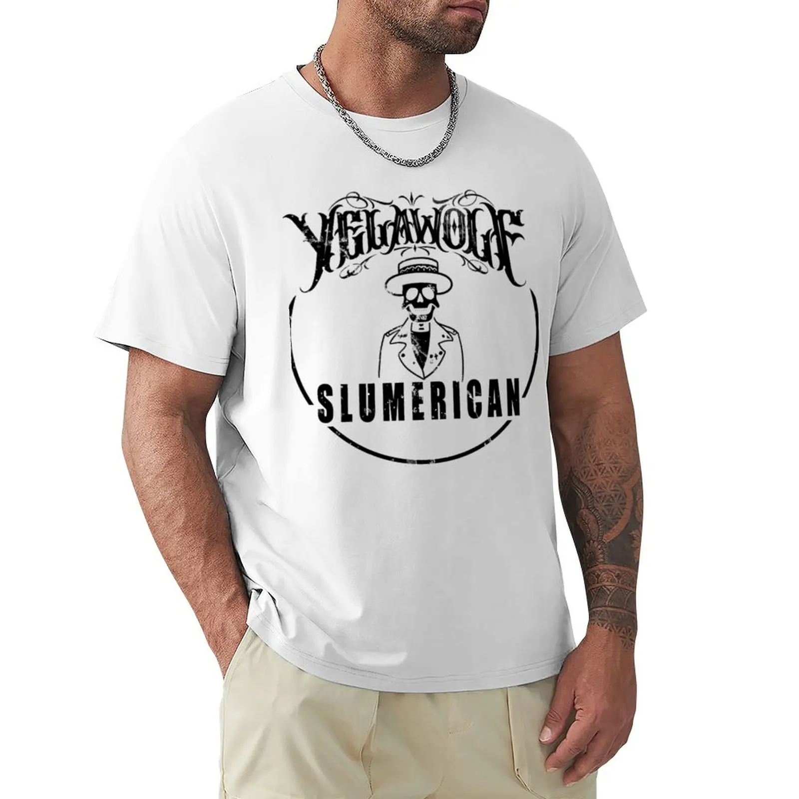 Yelawolf, футболка с музыкальной группой, Спортивные фанаты, винтажные мужские смешные футболки