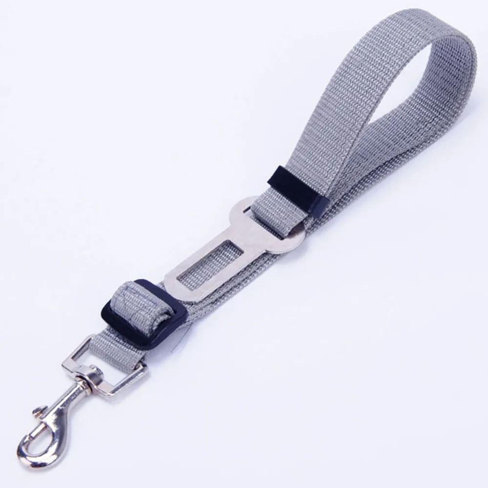 Title 36, Pet Dog Car Seat Belt Retractable Buffer Elasti...