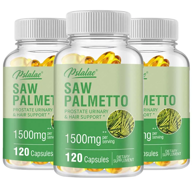 Saw Palmetto-Reduces Baldness and Hair Thinning, Supports Urinary Tract and Bladder Health, Hair Growth Supplement