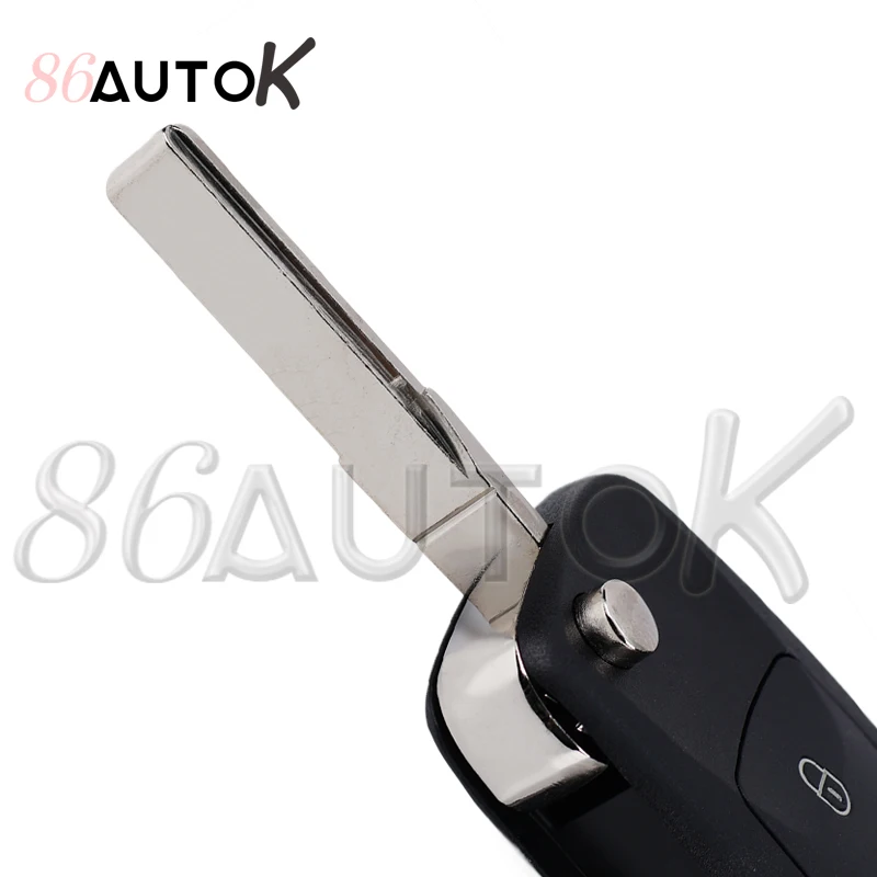Car Key Fob Shell Case For VW Volkswagen Golf Mk6 Tiguan Passat CC SEAT Skoda Octavia