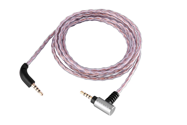 For B&W P9 Earphone Replaceable 4.4mm 3.5mm 2.5mm Balanced Single Crystal Copper Upgrade Cable