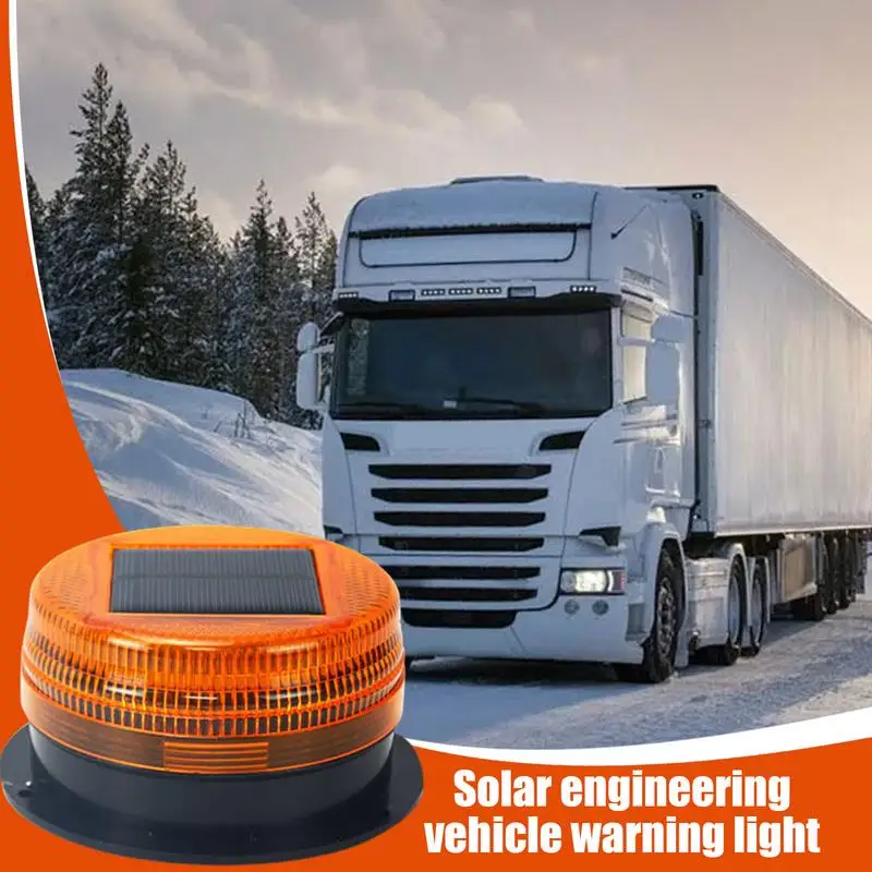 LED Warning Light Solar Warning Light Safety Flash Lights Solar Industrial LED Warning Lights Waterproof Safety Flashing