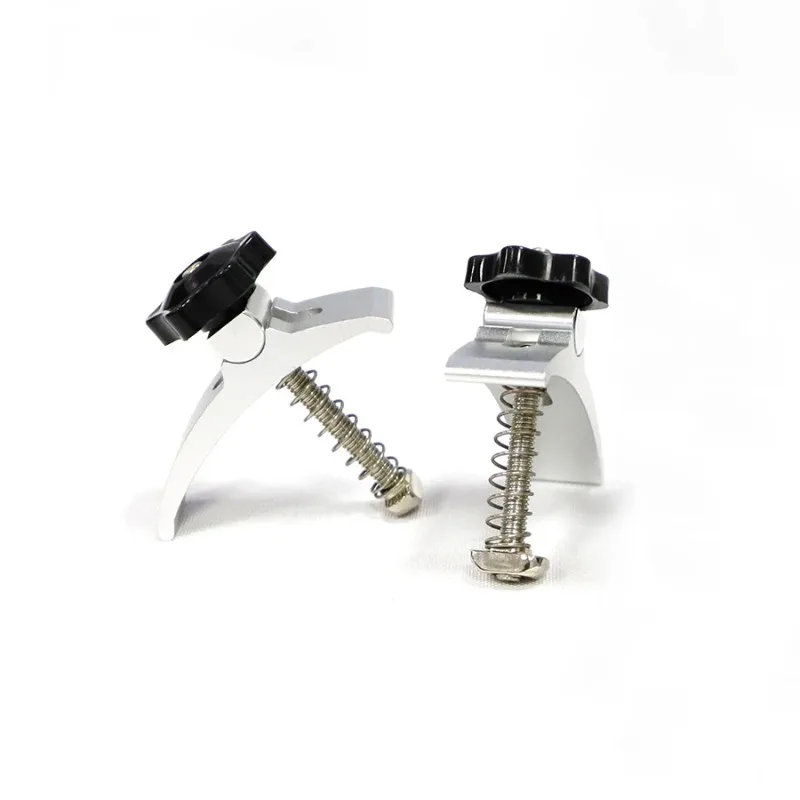 

Discount!!! 2PCS T-Track Mini Hold Down Clamp Kit, CNC Router Clamp for Woodworking