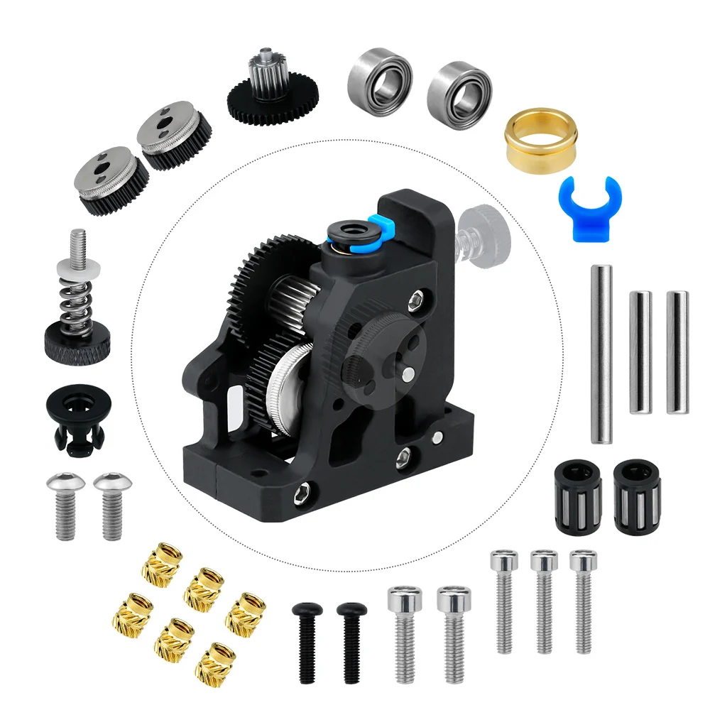 

Extruder All Metal HGX-LITE-extruder 36MM Round Stepper Motor 3D Printer Parts For Ender3/Ender5/CR10/ Reduction Gear Extruder