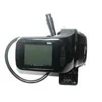 Panneau d'affichage LCD pour vélo électrique, accélérateur au pouce, pour vélo électrique, Scooter S886, 5 broches, 6 broches, prise mâle SM, 24V 36V 48V 52V 60V 2
