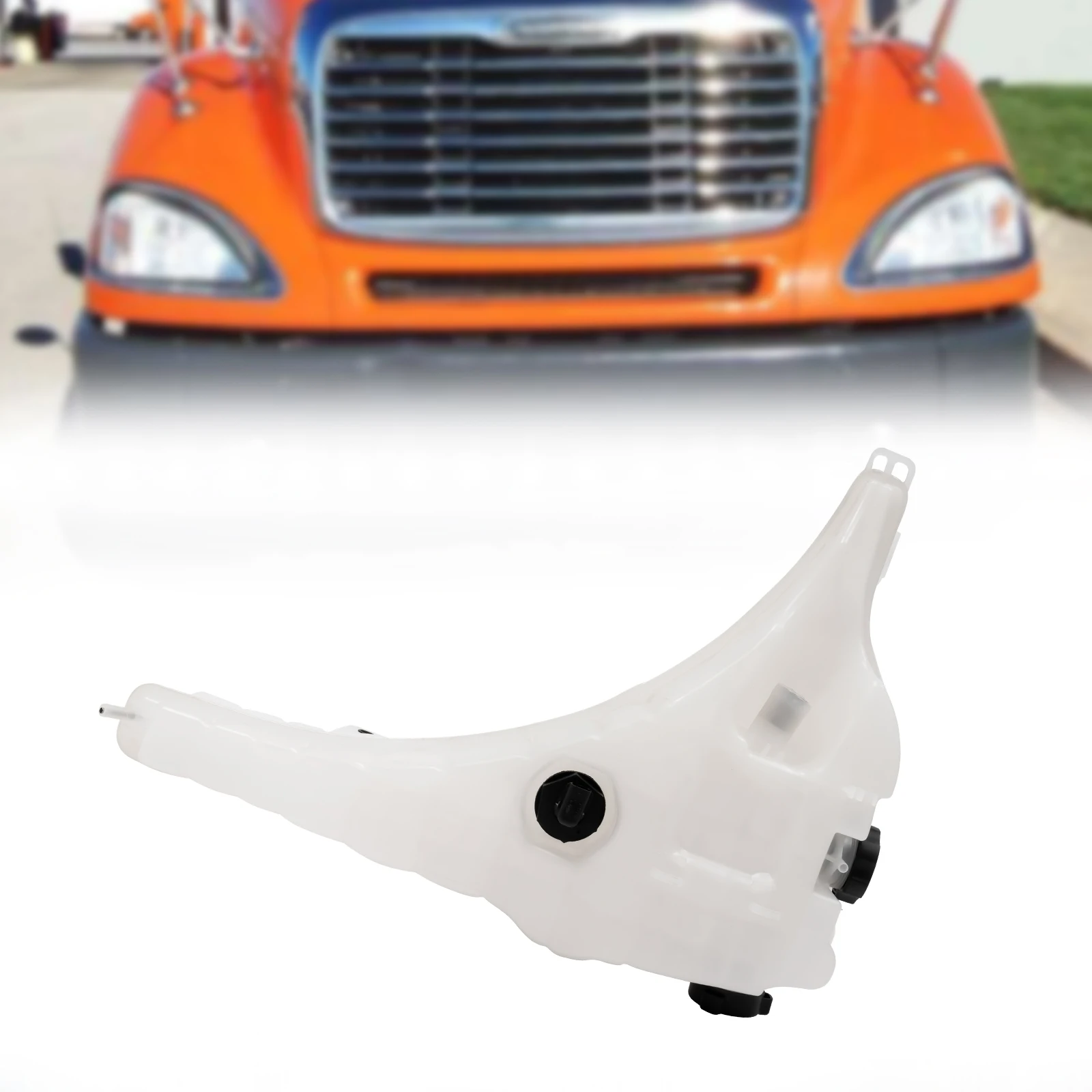 Heavy Duty Coolant Reservoir Tank For Freightliner Cascadia 2008-2017 Replace With Coolant Level Sensor Direct Replacement