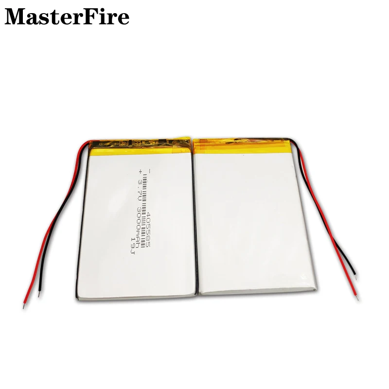 

18x 405585 3.7V 3000mah Rechargeable Lithium Polymer Battery Cell for Power Bank Solar Light MP4 MP5 GPS Laptop E-book Tablet PC
